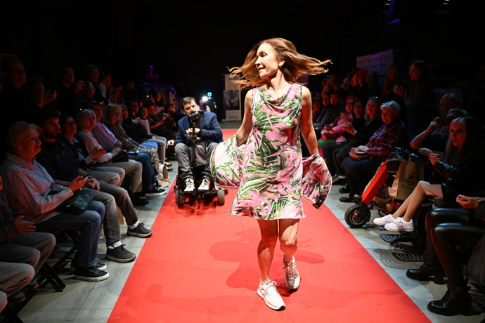 Stanislava Jachnická si přehlídku užívala.