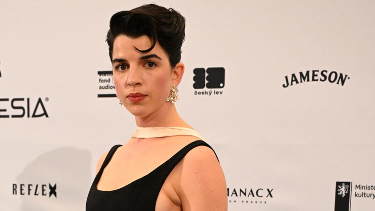 Antonie Formanová na udílení cen Český lev.