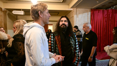 FOTO: Karel Janeček s Varhanem Orchestrovič Bauerem.