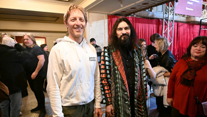 FOTO: Karel Janeček se přišel podívat na koncert Varhana Orchestrovič Bauera.