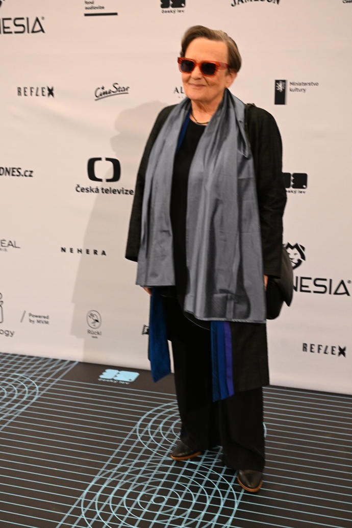 Režisérka Agnieszka Holland. 