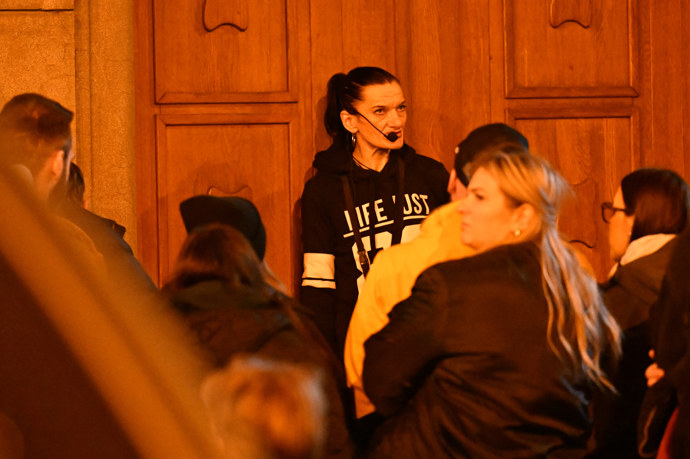 Narkomanka Katka vyprávěla lidem svůj život.