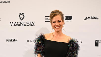 FOTO: Zuzana Kajnarová na udílení cen Český lev.