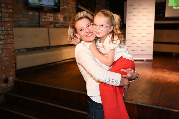 Michaela Gemrotová s dcerou.