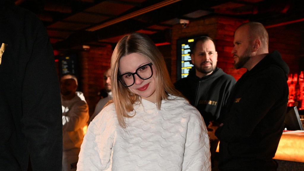 Dominika Elischerová alis Mína dorazila s úsměvem od ucha k uchu.