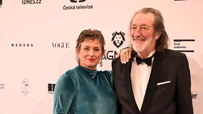 FOTO: Bolek Polívka s manželkou Marcelou.