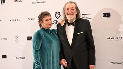 FOTO: Bolek Polívka s manželkou Marcelou.