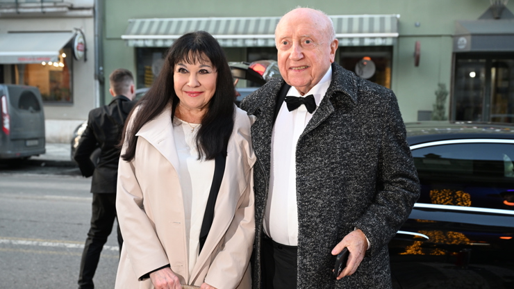 Manželé měli očividně dobrou náladu.