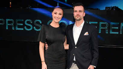 FOTO: Taťána Makarenko s partnerem.