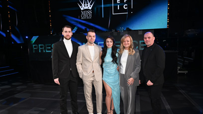 FOTO: Petra Beníšková s rodinou.