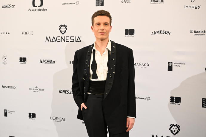 Daniel Krejčík na udílení cen Český lev. 