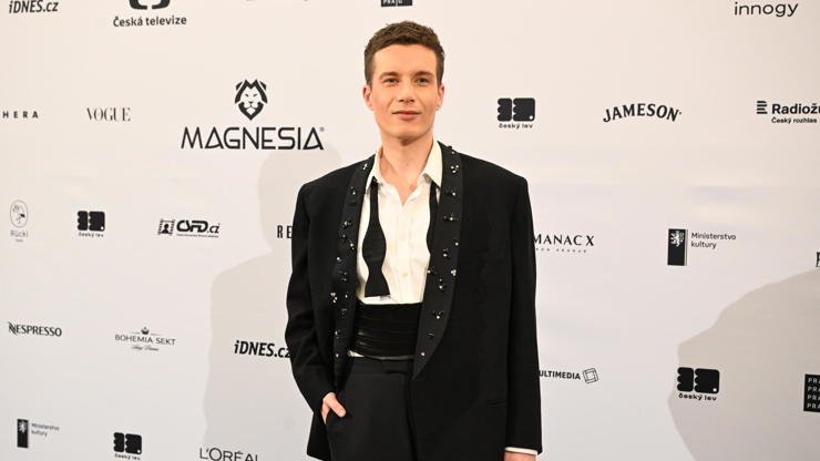 Daniel Krejčík na udílení cen Český lev. 