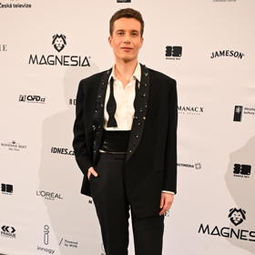 Daniel Krejčík na udílení cen Český lev. 