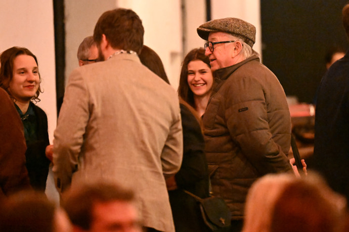 Jiří Lábus dorazil až v pozdějších večerních hodinách.