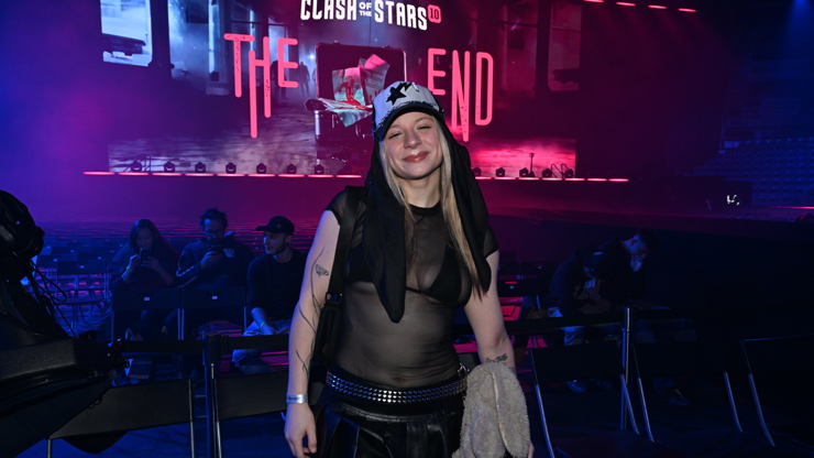 Dominika "Mína" Elischerová na Clashi.