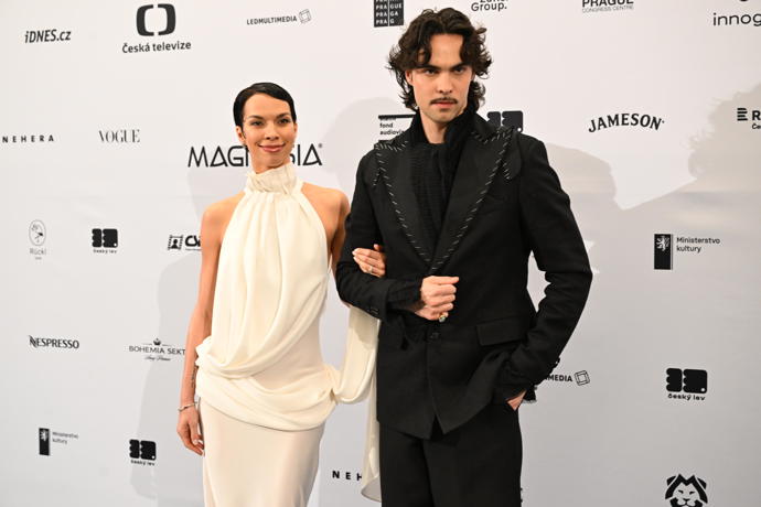 Radka Pavlovčinová s bratrem Adamem. 