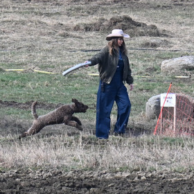 Radana Kotková si hrála s Haidy.