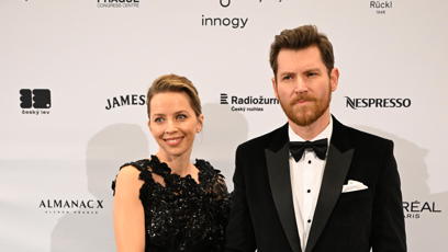 FOTO: David Švehlík s manželkou Vendulou.