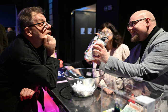 Milan Šteindler na charitativní módní přehlídce.