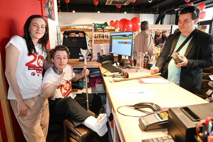 Bára Jánová a Vojta Drahokoupil. 