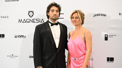 FOTO: Jordan Haj a Emma Smetana nemohli chybět na udílení cen Český lev.