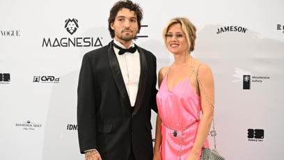 FOTO: Jordan Haj a Emma Smetana nemohli chybět na udílení cen Český lev.