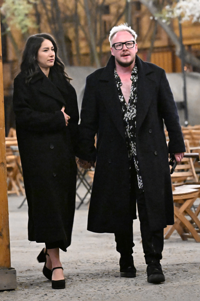 Štěpán Kozub s přítelkyní Barbarou Kanyzovou.