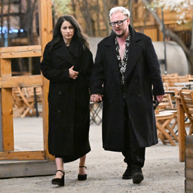 Štěpán Kozub s přítelkyní Barbarou Kanyzovou.