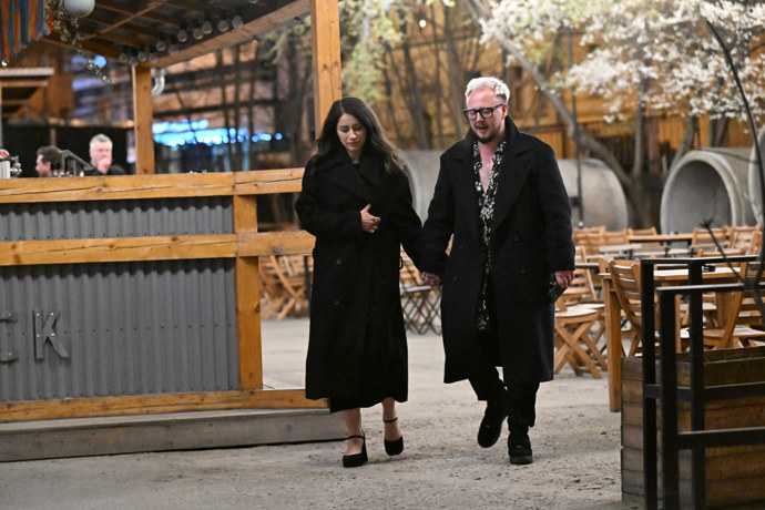 Štěpán Kozub s přítelkyní Barbarou Kanyzovou.