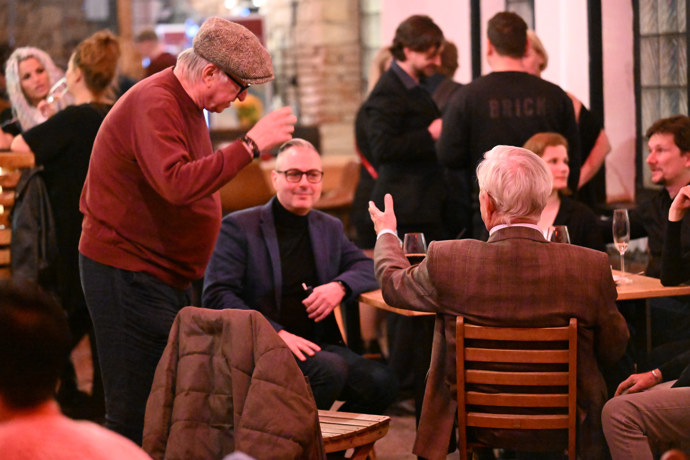 Jiří Lábus dorazil na afterparty v pozdějších večerních hodinách.