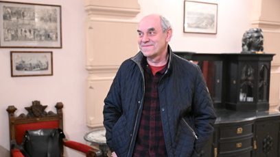 FOTO: Miroslav Táborský dorazil mezi prvními.