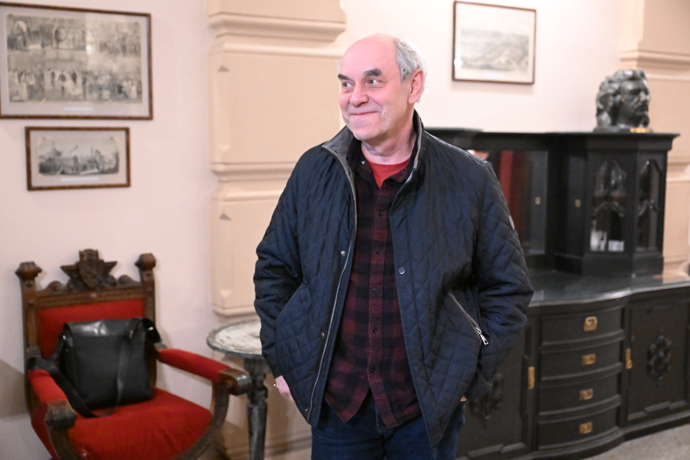 Miroslav Táborský dorazil mezi prvními.