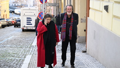 FOTO: Bolek Polívka s manželkou Marcelou Černou.