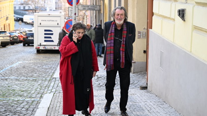 FOTO: Bolek Polívka s manželkou Marcelou Černou.