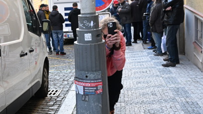 FOTO: Veselá kopa Tomáš Klus.