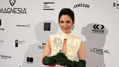 FOTO: Kristýna Ryška se stala nejlepší herečkou ve vedlejší roli v seriálovém díle.