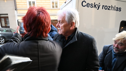 FOTO: Karel Šíp dorazil také.