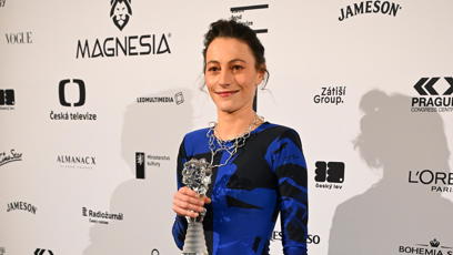 FOTO: Johana Matoušková si odnesla sošku za nejlepší výkon v hlavní roli v seriálovém díle (Studna).