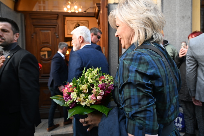 Petr Pavel společně s Evou. 