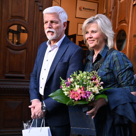 Petr Pavel a Eva Pavlová. 