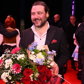 Felix Slováček mladší na preméře ledového království.