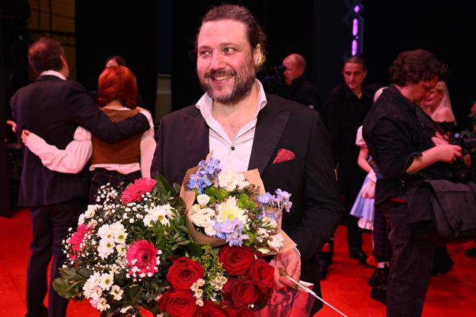 Felix Slováček mladší na preméře ledového království.