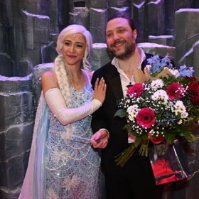 Felix Slováček mladší a Eva Burešová.