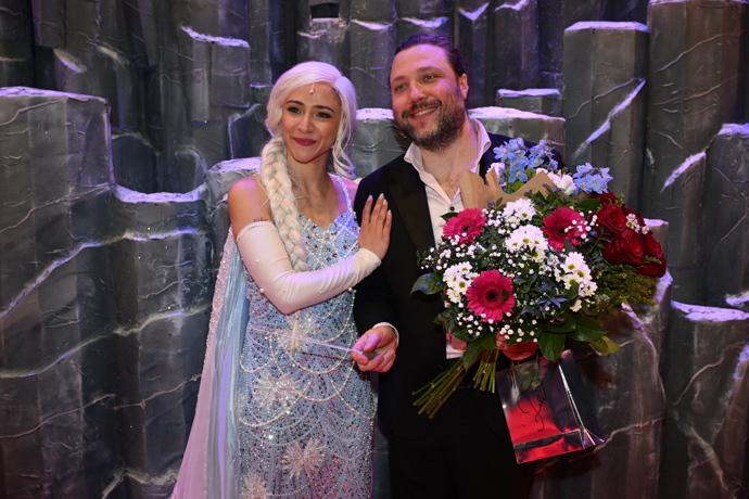 Felix Slováček mladší a Eva Burešová.