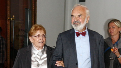 FOTO: Zdeněk Svěrák se svou manželkou Boženou.