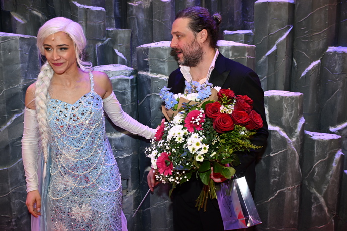 Eva Burešová a Felix Slováček mladší.