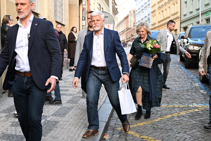 Petr Pavel a Eva Pavlová. 