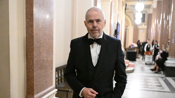 Marek Eben nemohl chybět.