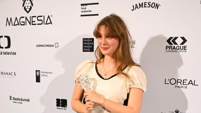 FOTO: Kateřina Falbrová slaví coby začínající herečka obrovský úspěch. Za roli ve snímku Sbormistr získala Českého lva.