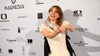 FOTO: Kateřina Falbrová slaví coby začínající herečka obrovský úspěch. Za roli ve snímku Sbormistr získala Českého lva.